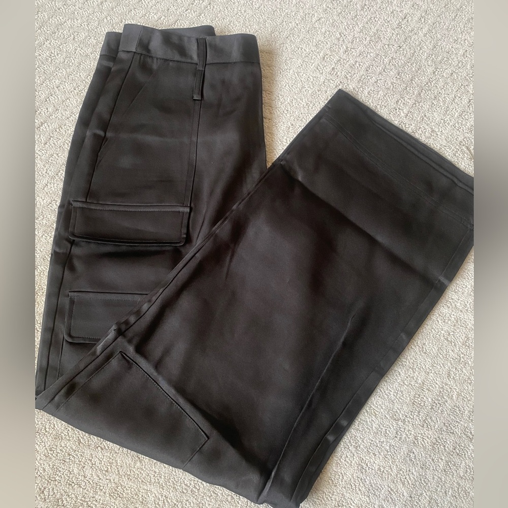 The Noli Shop new with tags Satin Cargo Pants